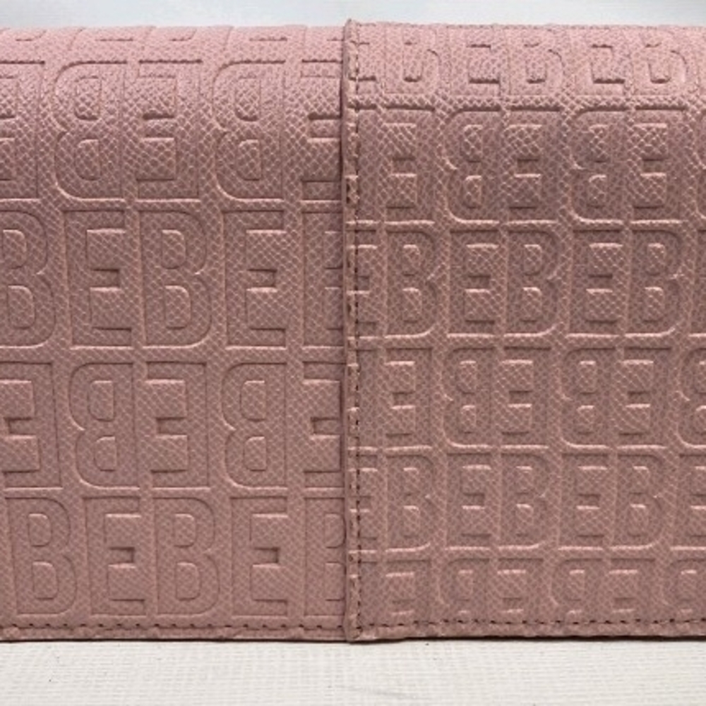 bebe Pink Quilted Chain Crossbody Bag - Picture 5 of 12